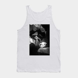 Bear Skull in the Caves of Vallorbe, Switzerland Tank Top